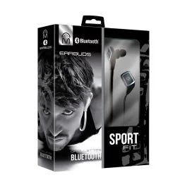 Sport Bluetooth Headset - Black & Silver