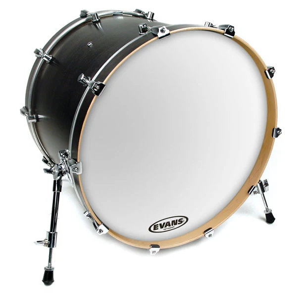 Evans BD28RSW-NP - 28'' EQ3 RES SMTH WHT NO PORT