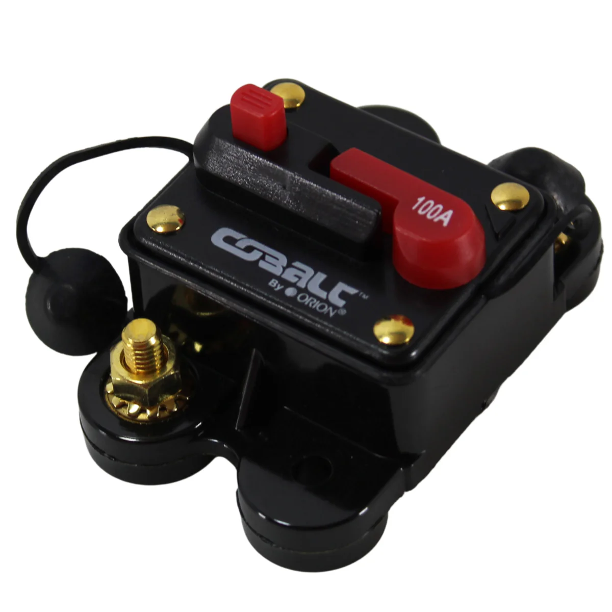 Cobalt 100 Amperes 12V - 24VDC Circuit Breaker w/ Manual Reset and Power Protect