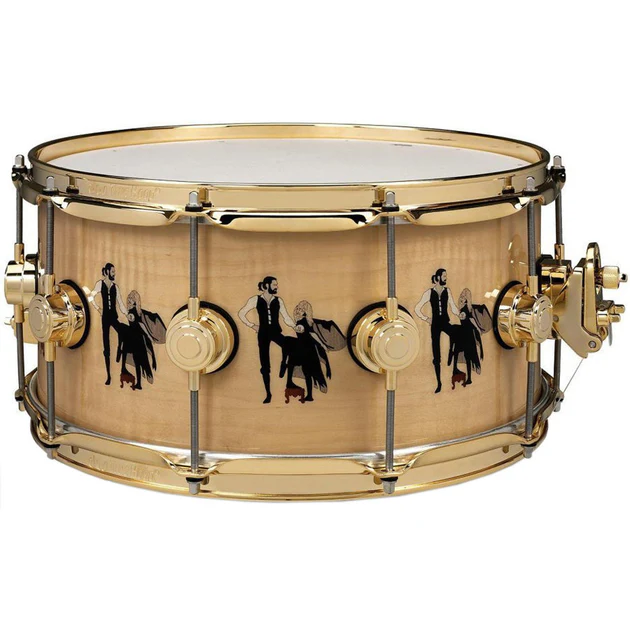 DW Collector's Series Icon Snare Drum (6.5x14) Fleetwood Mac w/ Gold Hardware