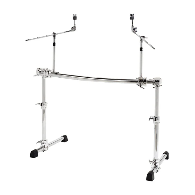 Gibraltar GCS500H - Chrome Series Height Adjustable Curved Rack