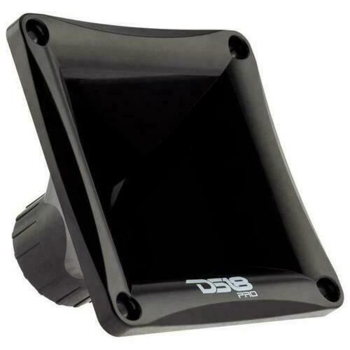 DS18 1.4 Inch Pro Horn Trumpet 1 Inch Throat Pro Car Audio Twist On PRO-H44