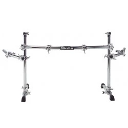 Gibraltar GCS-400C - Chrome Road Series Power Rack w/2 curved wings