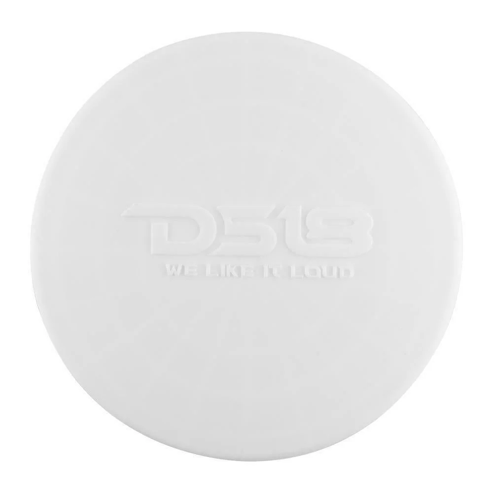 Pair of DS18 Hydro 12" White Silicone Marine Speaker Cover CS-12/WH