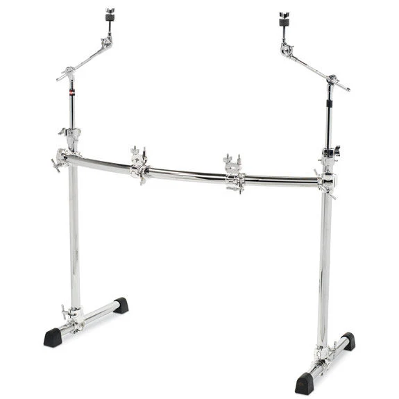 Gibraltar GCS302C Curved Chrome Front Rack w/ Cymbal Booms