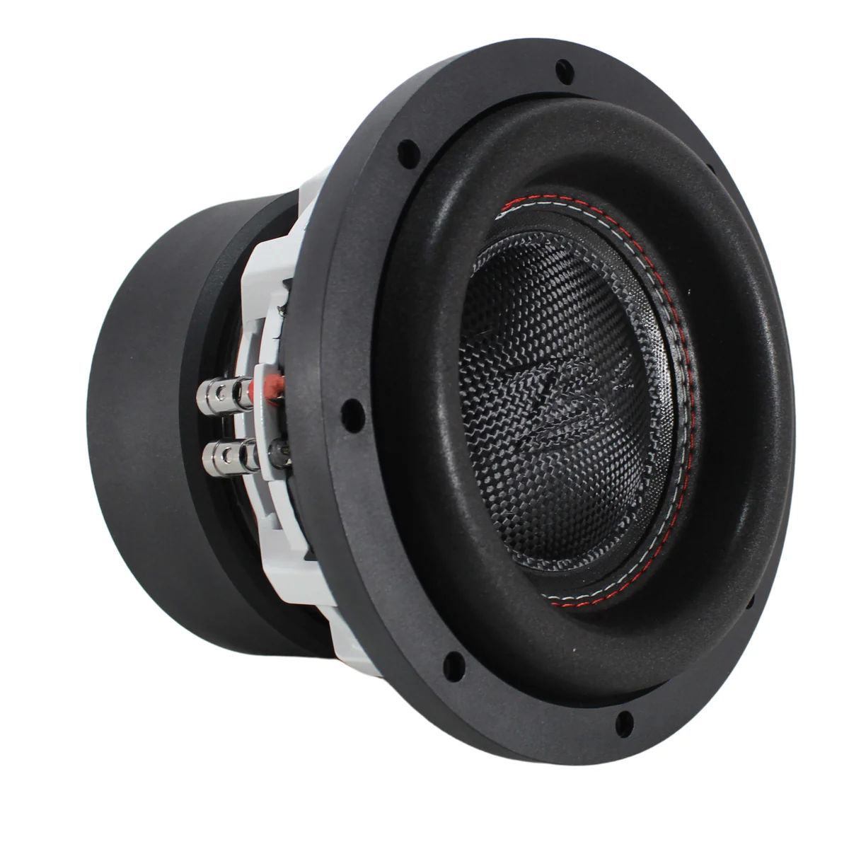 8" 500 Watts RMS Dual 2-Ohm 2" Voice Coil High Excursion RAGE Series Subwoofer