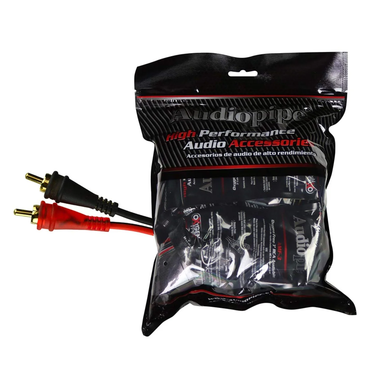 Audiopipe AMF 6 ft Frosted RCA Cables (10 Pack) / AP-AMF-6