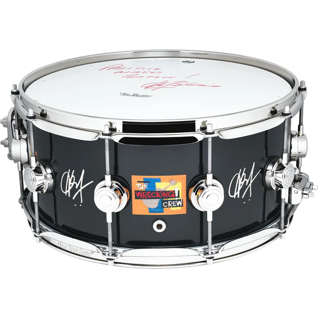 DW Collector's Series Icon Snare Drum (6.5x14) Hal Blaine Wrecking Crew w/ Nickel Hardware
