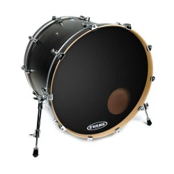 Evans BD18RB 18'' EQ3 Black Bass Drumhead