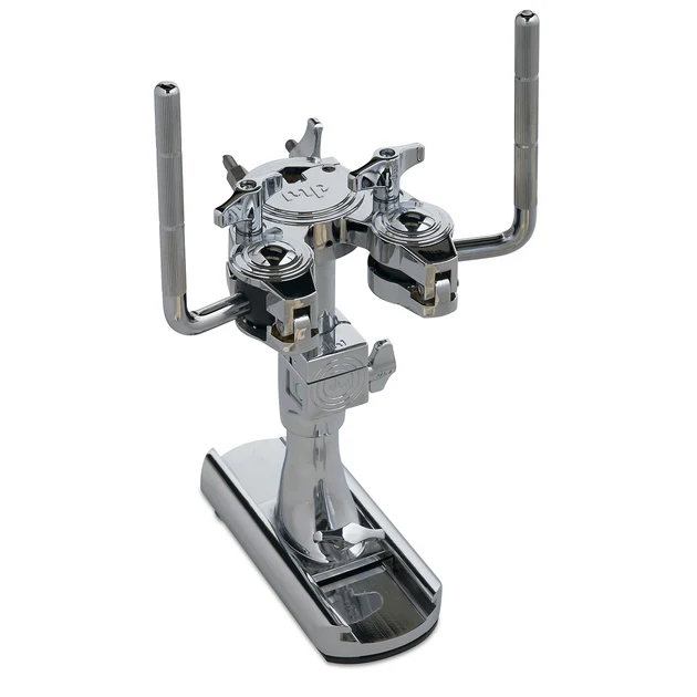 DW CP9900BD Bass Drum Mounted Double Tom Arm w/ Slide Track, Chrome