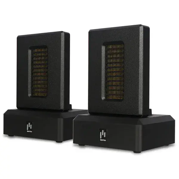 Aperion Audio DST Dual Firing AMT Ribbon Super Tweeter Speaker Pair - Stealth Black