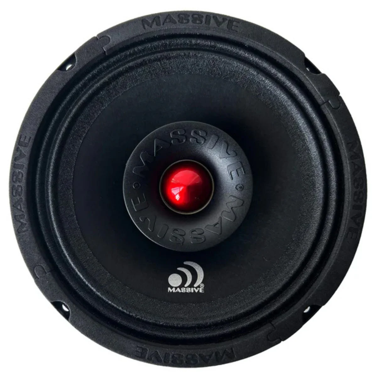 6.5" 140 Watt RMS 4 Ohm Mid-Bass Pro Audio Coaxial Speaker Massive Audio P65NTI