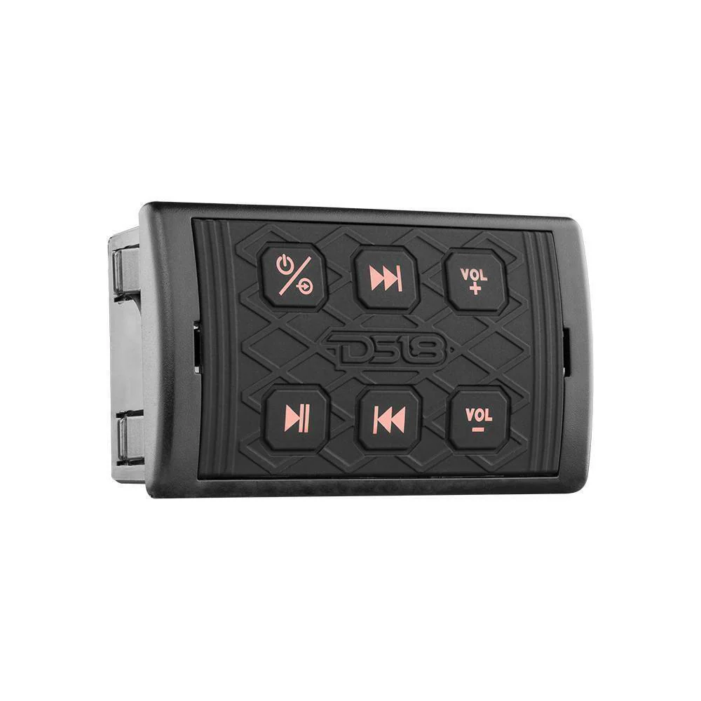 DS18 Hydro BTRC-SQ Universal Marine Bluetooth Audio Receiver with Controller