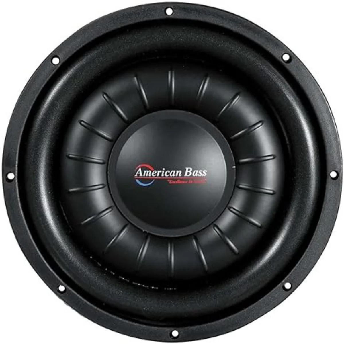 American Bass Hawk 10" Dual 4-Ohm 700W RMS Slim Subwoofer / AB-HAWK-10S-D2