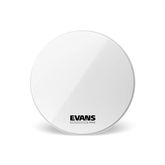 Evans BD28MX2W 28" MX2 White Bass Drum Head