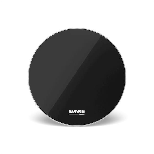 Evans BD28RB-NP - 28'' EQ3 RES BLK NO PORT