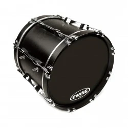 Evans BD18MX1B 18'' MX1 Black Bass Drum Head