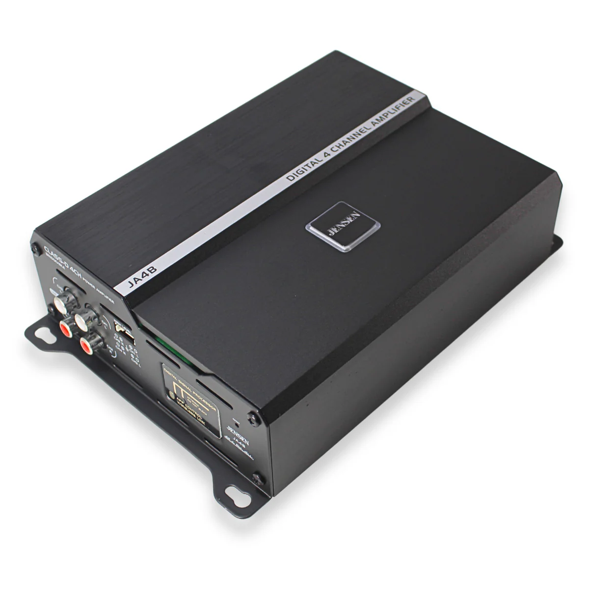Jensen 4-Channel 740 Watts Class D RGB Amplifier w/ Bluetooth App Control