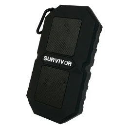 Survivor Wateproof Wireless Speaker - Black
